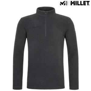 [모다아울렛][밀레]밀레 [ 25신상 30%특가 ] 남성겨울 기모반집업 MT 자가드 플리스 티셔츠_MXUWT072I_US