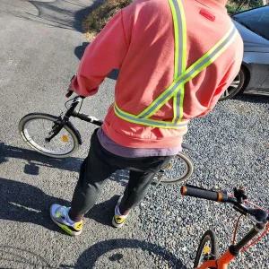 형광 멜빵 작업 야간 노가다 자전거 반사 조끼