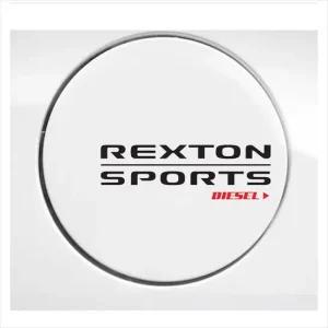 D24 렉스턴호환 스포츠호환주유구 데칼스티커 활용도높은 편리한 튜닝스티커 꾸미기