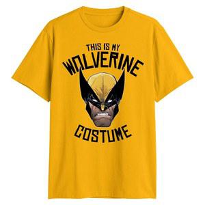 마블 엑스맨 이것은 나의 울버린 코스튬 티셔츠입니다