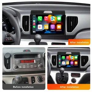 기아 레이 2011-2017용 2딘 카 라디오 7862 카플레이 안드로이드 오토 올인원 멀티미디어 비디오 플레이어