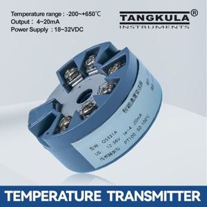온도 트랜스미터 산업용 4-20mA RTD PT100 TC K S T