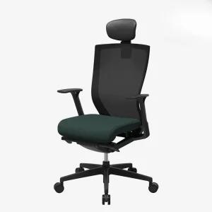 시디즈 T50 컴퓨터 책상 의자 블랙 (HF) 딥그린