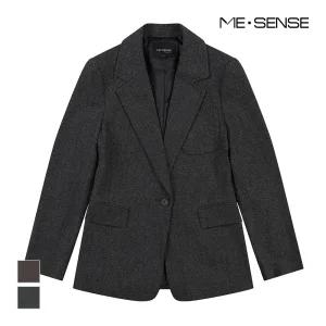 [미센스] 와펜포인트 잔패턴 자켓_MB3YJKM106C