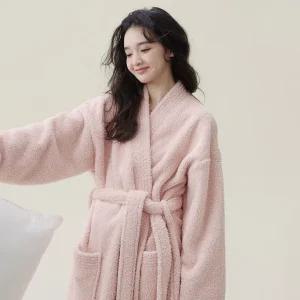 모던 겨울 샤워가운 여성 골프샤워가운 골프가운 목욕가운 극세사가운 호텔가운 샤워로브 로브 골프 극세사