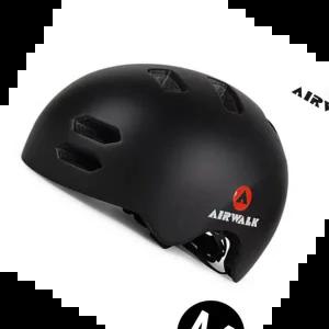 보호장구 에어워크 어반 헬멧 (어른용) (블랙) (M)
