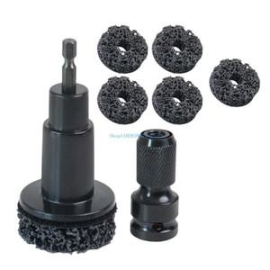 33WB 휠 허브 및 브레이크 표면 육각형 드라이브 재 포장 도구가있는 클리너