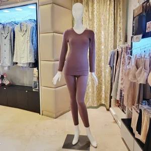 [대구백화점] [비너스]발열기모 에쿠스원단 여성 내복세트(VLG5068C VLG5068L)