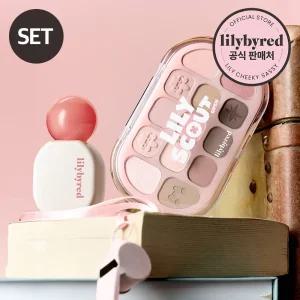 [릴리바이레드] 듀이 핏 팔레트 + 슈가 랩핑 틴트 글로스