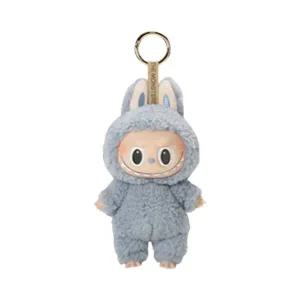 Pop Mart Labubu The Monsters Tasty Macarons Series Sea Salt Coconut Keyring 팝마트 라부부 더 몬스터