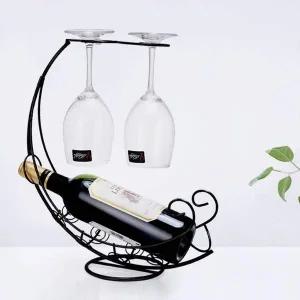 [골드스마일]와인렉 와인 선반 와인병거치 와인잔거치대 와인잔진열대