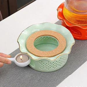 [골드스마일]도자기 티워머 차 보온 주전자 웹툰