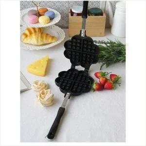 [골드스마일]D14 레벤호프 클로버 와플팬 인덕션 가능 튀김팬