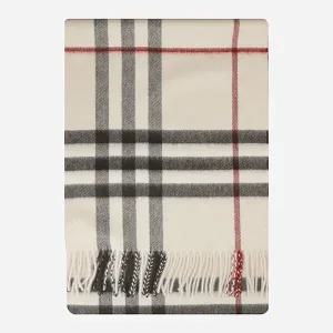 [버버리]5F 8077884 A1450 체크 캐시미어 머플러 스톤