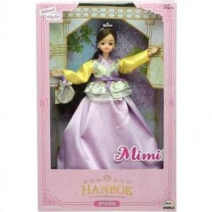 [골드스마일]한복 인형 어린이 여자 미미 인형 세트