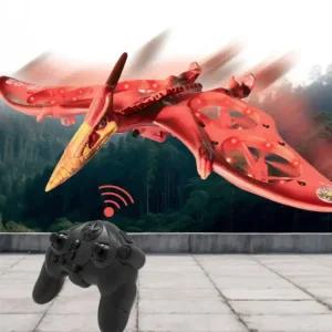 기 장난감 원격 제어 RC 휴대용 폼 감지 비행 중력 항공기 익룡 공룡 드론 로봇 콥터 EPP 무선