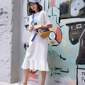 [하프클럽/]MA 8010 97 갤러리 프릴 롱원피스 3컬러