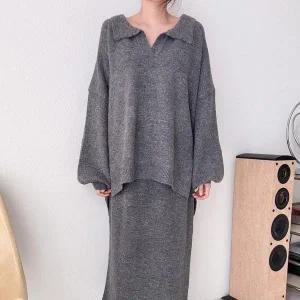 [하프클럽/셀러허브_여성트랜드패션]여자 투피스 여리 치마 세트_CD8471