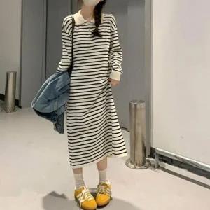 [하프클럽/]뷔스티에 코디 여름 원피스코디 하객룩 롱원피스 면