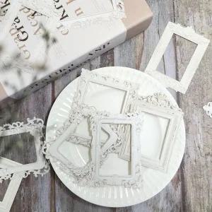 다꾸 엔틱 미러 프레임 프렌치 포토 다이어리꾸미기 다이어리데코 다꾸용품 다꾸장식