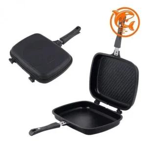 대형 양면 팬 고급 생선 구이팬 분리형 조리팬 안전 세라믹후라이팬 인덕션후라이팬