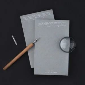 오르빗 그리드 노트 만년필 노트) 회사노트 사무용노트 사무실노트 줄노트 실제본노트