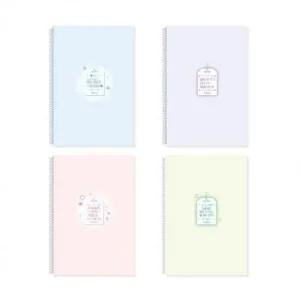 1박스 180개 12605 ibis 슬림 원링노트  픽셀부적) 회사노트 사무용노트 사무실노트 줄노트