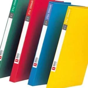 [셀러에이드]좌철 스프링 화일 A4 파일 색종이 편리한 문서 정리