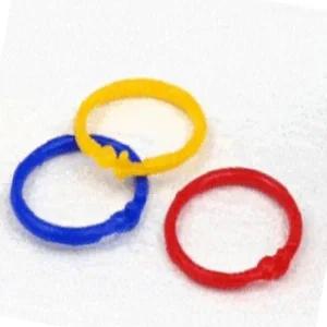 [셀러에이드]카드홀더 펀치 고리 플라스틱 링 대형 카드링 수납고리