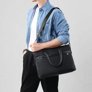 [모로엠] 남성 정장 가죽 서류 노트북 백 DMG-BA-Q4489454