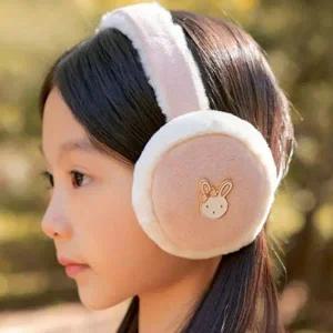 로라 아동 귀마개 접이식 귀도리 겨울 방한 귀마개