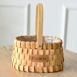 미니 화분 바구니 초록가든 커버 식물 꽂이 정원 소품 화분커버 화분덮개 화분가리개