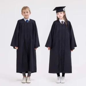 주문제작 키즈 졸업가운 졸업모자 학사복 학사모. (WFKKFZH)