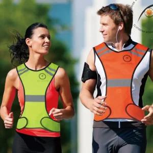 야간라이딩 반사조끼 안전조끼 야광조끼 형광조끼