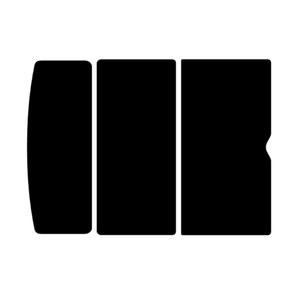 트루라인 오토모티브 프리컷 선루프 윈도우 틴트, 2010-2017 랜드로버 LR4와 호환 - 문루프 틴트 자외선 차단 자동차 창문 키트