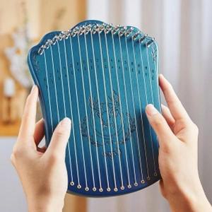 [XBKI0K22_48]초보 하프 리라 미니 취미용 17 음계 느티나무