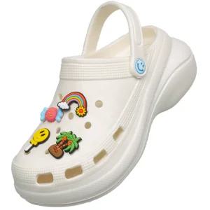 발편한 쿠션 여성 아쿠아 샌들 슬리퍼 슬리이드 실내화 겸용 클로그 DM레인보우