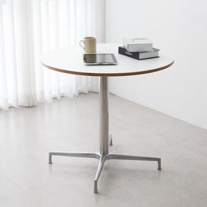 밀키 800 원형 산타 크로스 테이블 카페 식탁 커피숍 업소 디자인