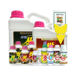 모두싹 프리미엄 골드 세트 충 균 유황규산 아미플 칼마 땅부자 복합비료 식물영양제 모음 농약아님