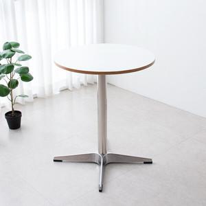 밀키 600 원형 로켓 크로스 테이블 식탁 인테리어 카페 커피숍 업소 디자인