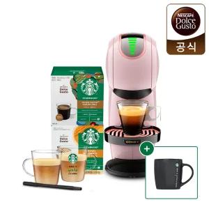 [스타벅스 굿즈] 돌체구스토 캡슐 커피머신 지니오S 쉐어 스타벅스 앳홈 팩 모카 (캡슐2/머그2/펜1)