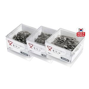 바이하츠 점보 실버옷핀 수선 바지 조절 옷 고정 옷핀