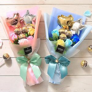 초콜릿 꽃다발 끌레르 페레로로쉐 비누꽃 풍선 꽃다발 졸업식 입학식 기념일 선물