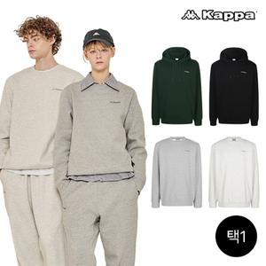 [카파] 기모 후드티/맨투맨 택 1