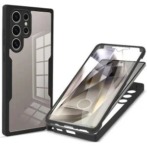 데켄스 갤럭시 S25 S24 S23 S22 울트라 플러스 퍼언 풀커버 전후면보호 아머 카메라보호 핸드폰 케이스 M10