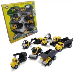 다이캐스팅중장비미니카세트/선물/장난감/자동차/지게차/미니/포크레인/오프로드/RC카/트렉터/중장비/소방