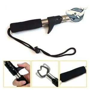 스텐 방아쇠 집게 고기 조작용 실용형 낚시 (WFH8VYG)