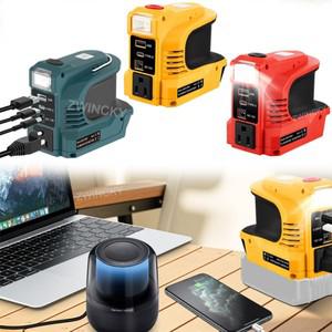 Makita 호환/DEWALT 호환/Milwaukee/Bosch 보쉬 호환 18V 배터리 야외 휴대용 인버터 180W AC 110V/220V 수