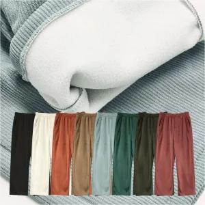 [라일리여성의류] Rly 남성 여성 골덴바지 일자 와이드핏 양털안감 기모