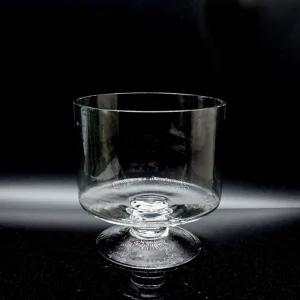 유리화분 화병 수반 NC1515 15x16cm 콤포트실린더글라스꽃병 인테리어 소품 센터피스 유리병